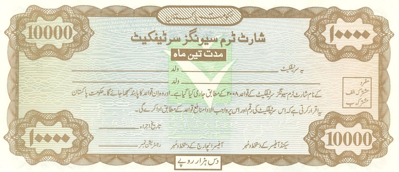 TERM SAVINGS CERTIFICATES visual data 2